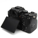 Sony a1 body on a white background