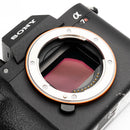 Sony a7R IV Body on a white background