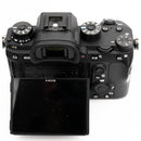 Sony a9 body on a white background