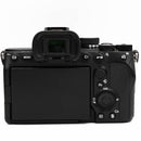 Sony a7 IV body on a white background