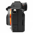 Sony a7 IV body on a white background
