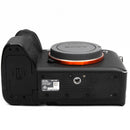 Sony a7 IV body on a white background