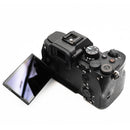 Sony a7 IV body on a white background