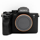 Sony a7 IV body on a white background