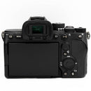Sony a7 IV body on a white background