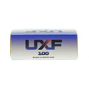 Ultrafine Xtreme UXF 100 black and white 120 film box with ISO 100 for fine grain and sharp detail photography