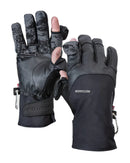 Valleret Tinden Photography Glove with flip tech finger caps and insulating Merino wool lining for winter photography