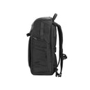 Vanguard VEO Adaptor R48 black camera backpack with USB charging port and ergonomic harness system side view