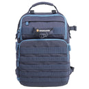 Vanguard VEO Range T 37M Backpack tactical blue camera bag with multiple compartments and webbing straps