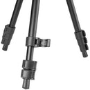 Vanguard Vest GO 204AB aluminum travel tripod legs with quick-flip locks
