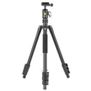 Vanguard Vest GO 204AB lightweight aluminum travel tripod with Arca-compatible ball head and quick-flip leg locks