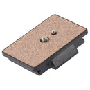 Velbon QB-6RL Quick Release Plate with cork surface for tripod compatibility