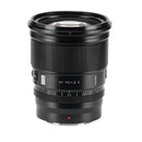 Viltrox AF 75mm f1.2 Pro on a white background