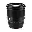 Viltrox AF 75mm f1.2 on a white background