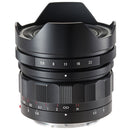 Voigtlander 10mm f5.6 Hyper Wide Heliar lens with 130-degree wide angle and distortion-free full-frame performance
