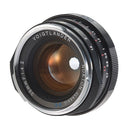 Voigtlander 35mm f1.4 Nokton II MC Leica M camera lens front view