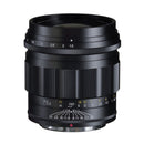 Voigtlander 75mm f1.5 Nokton aspherical lens for Nikon Z mount with compact design and precise manual focus