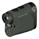 Vortex Triumph HD 850 Laser Rangefinder compact waterproof device with black LCD display for accurate hunting range measurements
