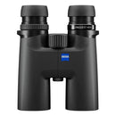 Black binoculars with 'Conquest HDX' and Zeiss branding on a white background
