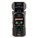 Zoom H5studio professional audio recorder with 32-bit float recording and studio-grade microphones