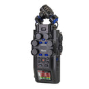 Zoom H6studio handy recorder with large-diaphragm XY microphones, four studio-grade preamps, 32-bit float recording, XLR/TRS inputs, and color display.
