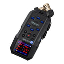 Zoom H6essential handheld recorder with 6-track 32-bit float recording and X/Y microphones