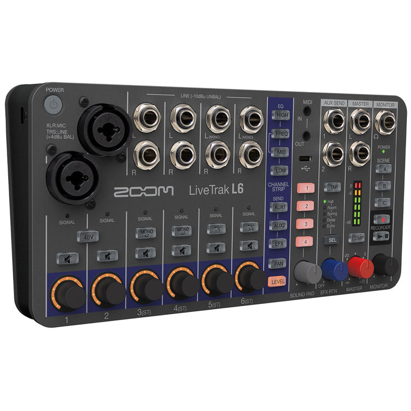 Zoom LiveTrak L6 Mixer/Recorder