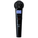 Zoom M2 MicTrak handheld recorder with LCD screen and X/Y stereo microphone capsule.