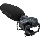 Zoom M3 MicTrak on-camera stereo microphone and recorder with 32-bit float recording and shock mount