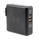 iQ All-in-One Power Station with Qi wireless charging and digital display