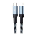 iQ 1.2m Braided USB-C Cable for fast charging and data transfer