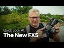 Sony FX5 with XLR Handle