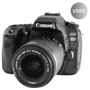 Canon EOS 80D with 18-55mm f3.5-5.6 IS STM *USED