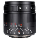 7Artisans 55mm f1.4 Mark II manual focus prime lens for portrait photography with smooth focus and improved image quality