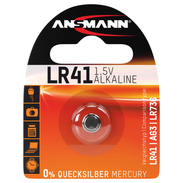 Ansmann LR41 1.5V Alkaline Battery