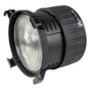 Aputure F10 Fresnel 10-inch modular Bowens Mount lens for intense LED lighting with adjustable beam and compact heat-resistant build