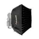 Aputure P300C Softbox with 50x70cm rectangular frame and 40° light control grid.