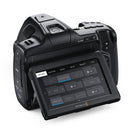Blackmagic Pocket Cinema Camera 6K Pro with 5-inch touchscreen and multifunction grip controls