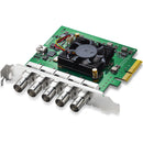 Blackmagic DeckLink Duo 2 PCIe capture and playback card with 4 independent 3G-SDI inputs/outputs for SD and HD video up to 1080p60