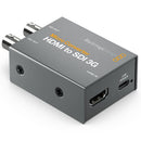 Blackmagic Micro Converter HDMI to SDI 3G with USB power and dual SDI outputs in compact metal case