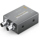 Blackmagic Micro Converter SDI to HDMI 3G professional video signal converter with 3D LUT support and compact metal design