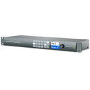 Blackmagic Smart Videohub CleanSwitch 12x12 ultra HD video router with built-in monitoring and glitch-free switching