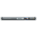 Blackmagic Smart Videohub CleanSwitch 12x12 ultra HD video router with built-in monitoring and glitch-free switching