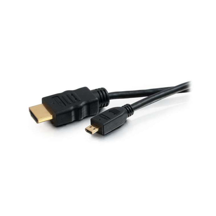 CablesToGo High Speed HDMI to Micro HDMI with Ethernet - 3'