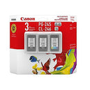 Canon PG-245 ink cartridge value pack with two black and one color cartridge for printers