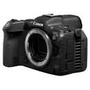 Canon EOS R5 C professional video camera body with 8K RAW recording and advanced autofocus features