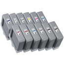 Set of Canon PFI-1100 pigment-based ink tanks for imagePROGRAF PRO large-format printers, 160mL each