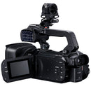 Canon XA55 4K UHD professional camcorder with flip-out touchscreen and detachable handle