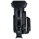 Canon XA55 4K UHD professional camcorder with 15x optical zoom and image stabilization