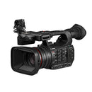 Canon XF605 professional 4K UHD camcorder with 15x optical zoom, Dual Pixel CMOS AF, and Eye Detection autofocus